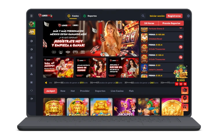 Loco777 Casino oficial